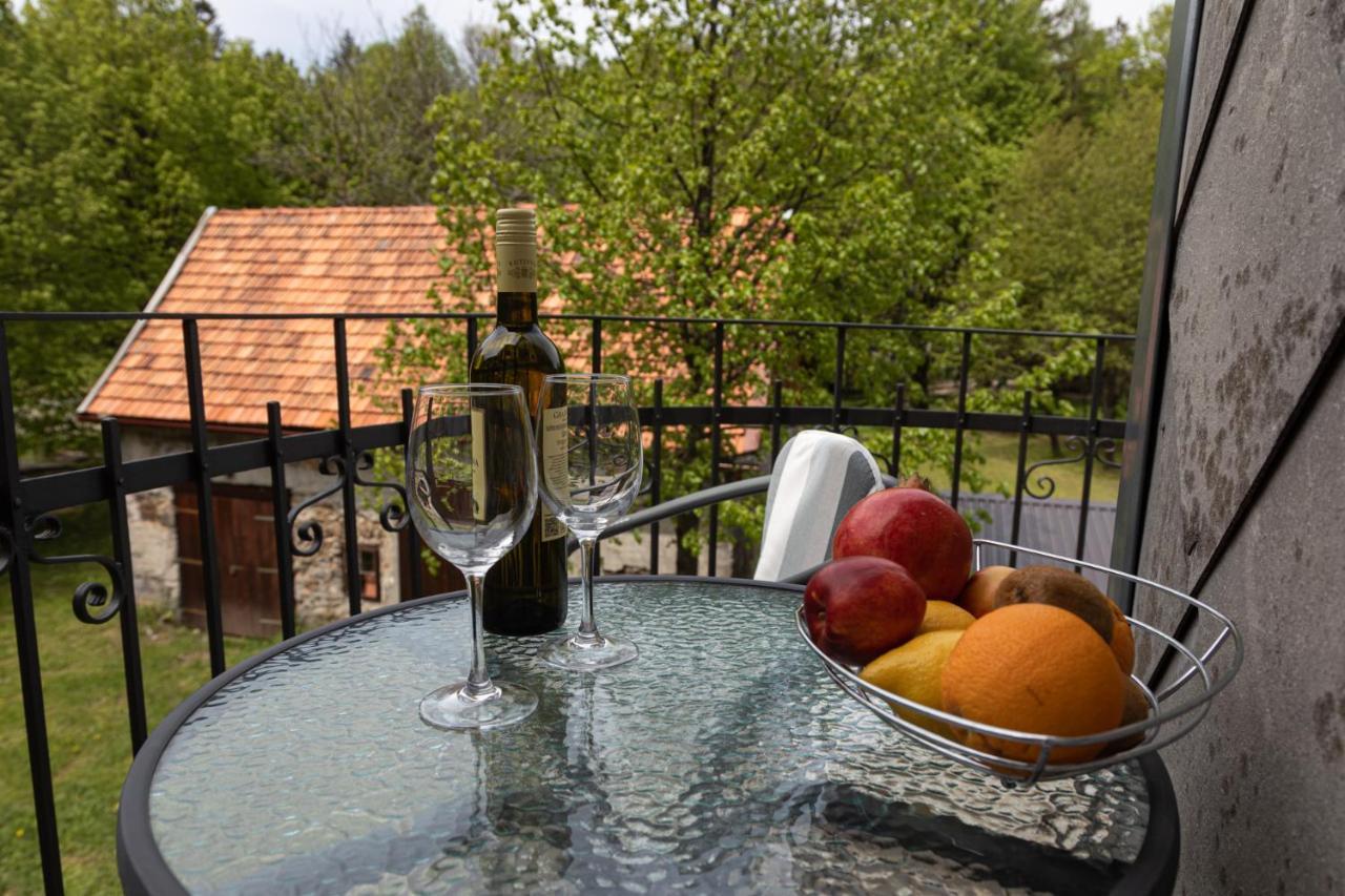 Apartman Tince Delnice Buitenkant foto